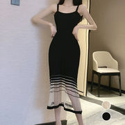 キャミニットワンピース レディース 夏