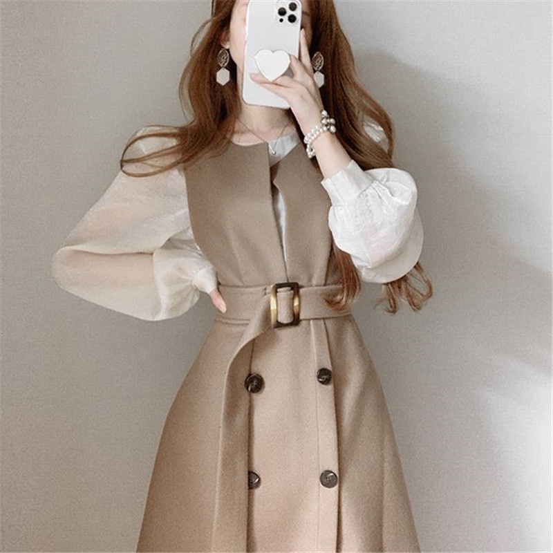 2022冬服】韓国風レディース服 春秋 お出かけ エレガント