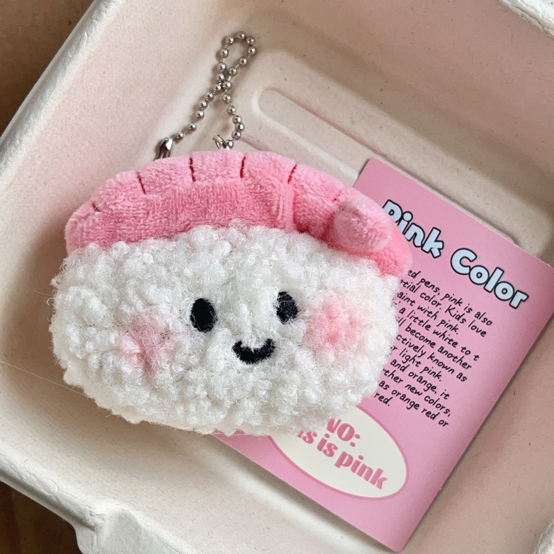 たれぱんだ　手巻き寿司　ぶらぶらぬいぐるみ　キーホルダー　マスコット つぶらな瞳のお寿司】ぬいぐるみマスコットキーチェーン【たこ