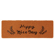 ふかふかテラスマット Happy nice Day　玄関マット/水洗いOK/ベランダ