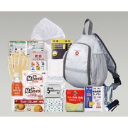 ワンショルダー帰宅支援セット SWH-70G 防災グッズ 避難セット 防災かばん 簡易トイレ 非常食 保存水