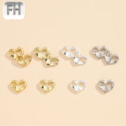 銅 キーホルダー金具 ハンドメイド キーリング アクセサリー DIY 手芸用品 基礎金具