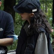 季節の流行・日除け帽・ベレー帽・キャップ　・人気・ファッション帽子3色