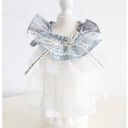 新作 ペット服犬服  犬服 ネコ雑貨猫犬兼用  小型犬服 ペット用品  ワンピース