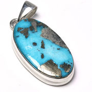 ペルシアンターコイズSV925 ペンダントトップ Persian Turquoise