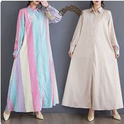 2025年春秋新作　レディース服　ワンピース　おしゃれ　気質　ロングワンピース　Aラインワンピース