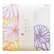 日本製 がーぜはんかち 『彩菊花』 ハンカチ プチギフト