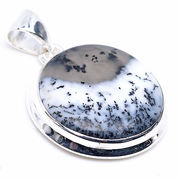 デンドライトオパール デンドリティックオパール ペンダントトップ dendriteopal