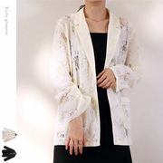 ◎再入荷◎【2025新作】レース　テーラード　ジャケット(32473)