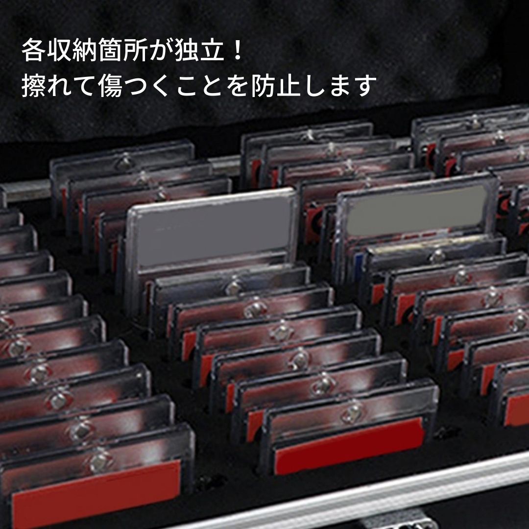 豪華特典付き】 カード用 psa アタッシュケース カード用 96枚収納可能