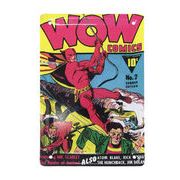 アメコミ メタルポストカード MR. SCARLET　レター/手紙/ハガキ/贈り物