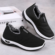 新しい古い北京の布の靴と綿の靴の女性の靴のカジュアルな靴の中で老年の健歩の靴の柔らかい底の女性の快適