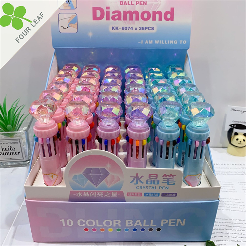 ユニコーン 猫 ボールペン 文房具 36PCS 創意中性ペン DIY 可愛い 10色 0.7mm