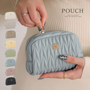 【日本企画】ロージア ポーチ メイクポーチ キルト シンプル 高見え