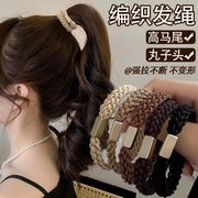 ヘアアクセサリー☆ 髪縄☆ヘアゴム☆ゴム☆女の子 ☆韓国風☆髪飾り5色