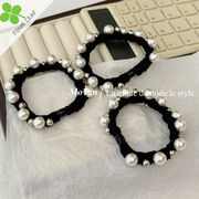 真珠 ヘアゴム シュシュ 髪飾り ヘアアクセサリー 髪留め ファッション 高級感