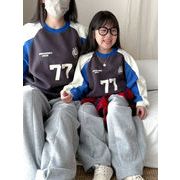 【2025新作】子供服 韓国風子供服 ベビー服 可愛い  親子服   パーカー 90-150cm 2色