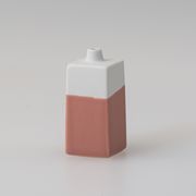 【波佐見焼】花活 角 コーラル