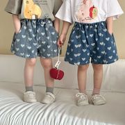 韓国子供服 ベビー服 キッズ 男女兼用 ショートズボン2色 80cm-150cm