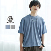 【2025年春の新作】ソフトワッフル ショート丈 ハーフスリーブ クルーネック 半袖 Tシャツ／MinoriTY