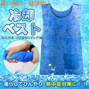 冷却ベスト 水冷服 クールベスト 夏 冷感ベスト 作業服 涼しい 災害 現場 工事 警備 アウトドア 熱中症対策