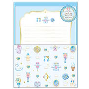 ECRIN HEUREUX  箔押しレターセット エンジェル 210813【特価】