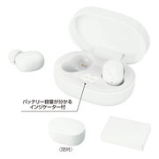 コードレスイヤホン　イヤフォン/無地/名入れ可能/フルカラー印刷