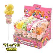 【36本入】マシュマロ カートゥーン 小熊 marshmallow 綿菓子 人気 SNS 飴 韓国 ソフトキャンディ