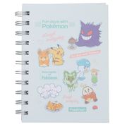 【ノート】ポケットモンスター A6Wリングノート カフェロゴ整列