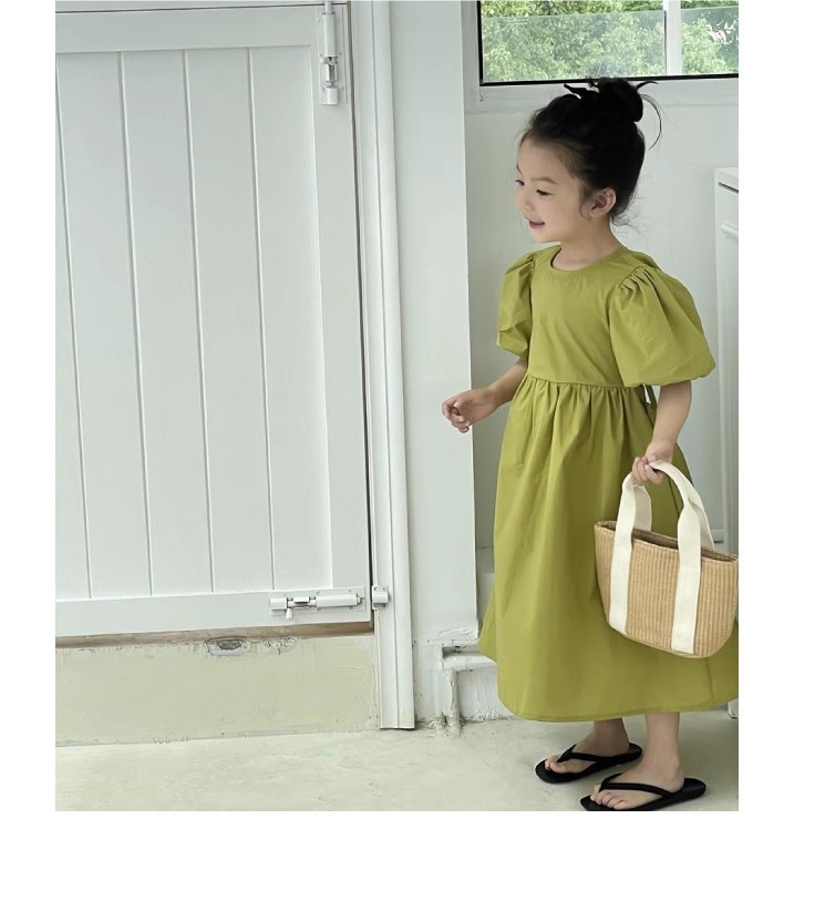 2025春夏新作 韓国風 子供服 女の子 可愛いキッズ 背中開き 背中
