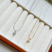 サージカルステンレスネックレス　アクセサリー　18kコーティング　INS　金属アレルギー対応