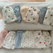 子供服　80~130cm　キッズパンツ　パジャマパンツ　男女兼用　韓国キッズ服