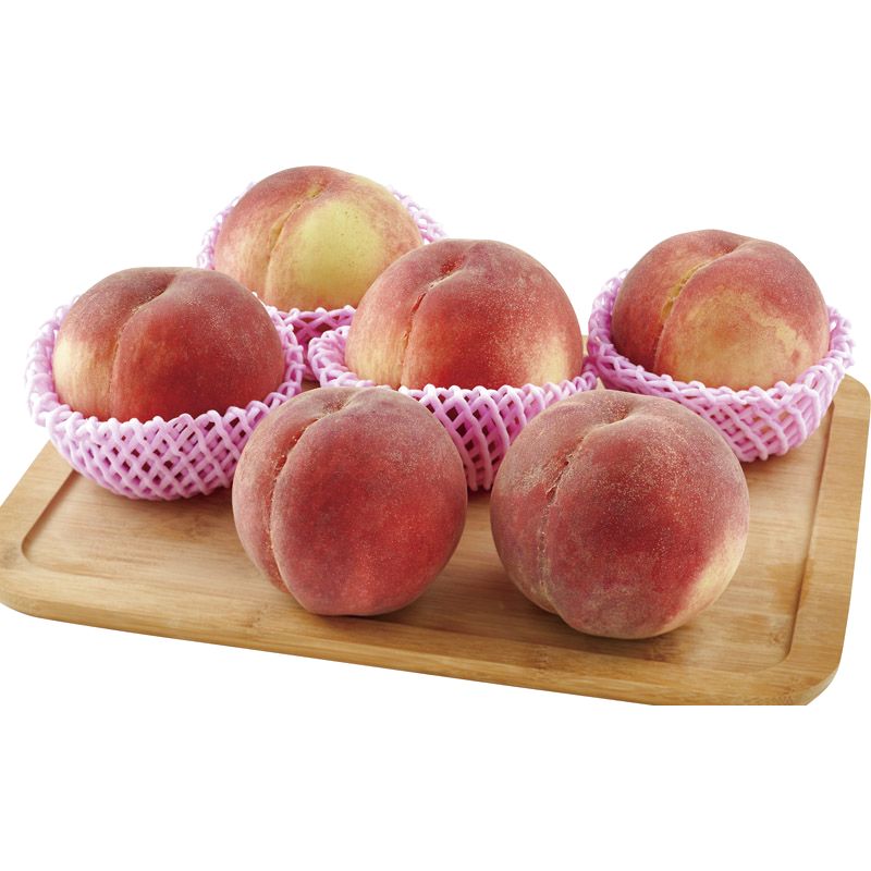 山梨古屋農園・一宮の桃大玉約2kg（5～7玉）【直送品】 送料無料（※出荷は7月中旬～）