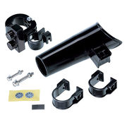 川住製作所 サイクル傘ロック ダイヤル式ロック付 KW-76BK 813437