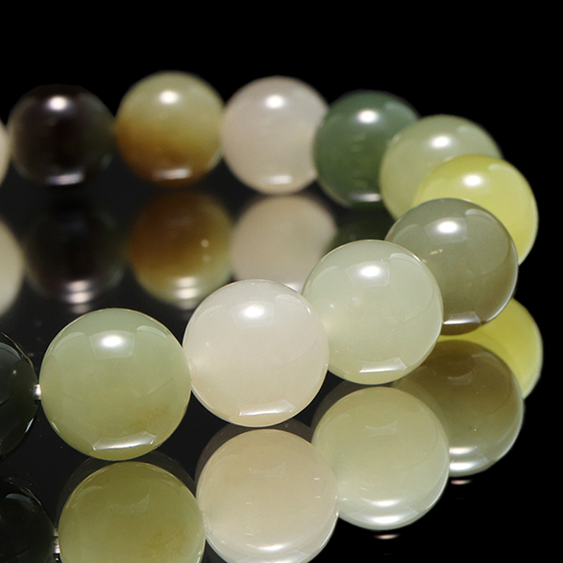 ブレス 高品質和田玉＜中国産＞ MIX 丸 約10mm | 卸売・ 問屋・仕入れ