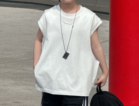 2025春夏新作★子供服★キッズ服★袖なし  タンクトップ   男の子★  トップス★インナー★