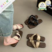 2025夏新作 サンダル レディースシューズ スリッパ ビーチサンダル 滑り止め 歩きやすい 美脚