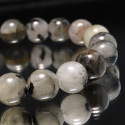 【一点物】ブレス　フェナカイト＜ブラジル産＞　白　約10mm　証明書付き