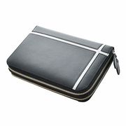 United HOMME　馬革ホースハイド　クロスカラーライン　特殊モデル　セカンドバッグ　UH-1766　BKWH