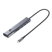 サンワサプライ USB Type-C ドッキングハブ HDMI+カードリーダーポート搭載