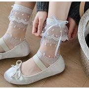 春夏靴下 ソックス  フットカバー  ハイソックス　ロリータファッション