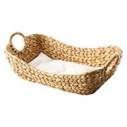 ウォーターヒヤシンスペットベッド（国産クッション付き） 犬/猫/ペット寝具/ベッド/小動物