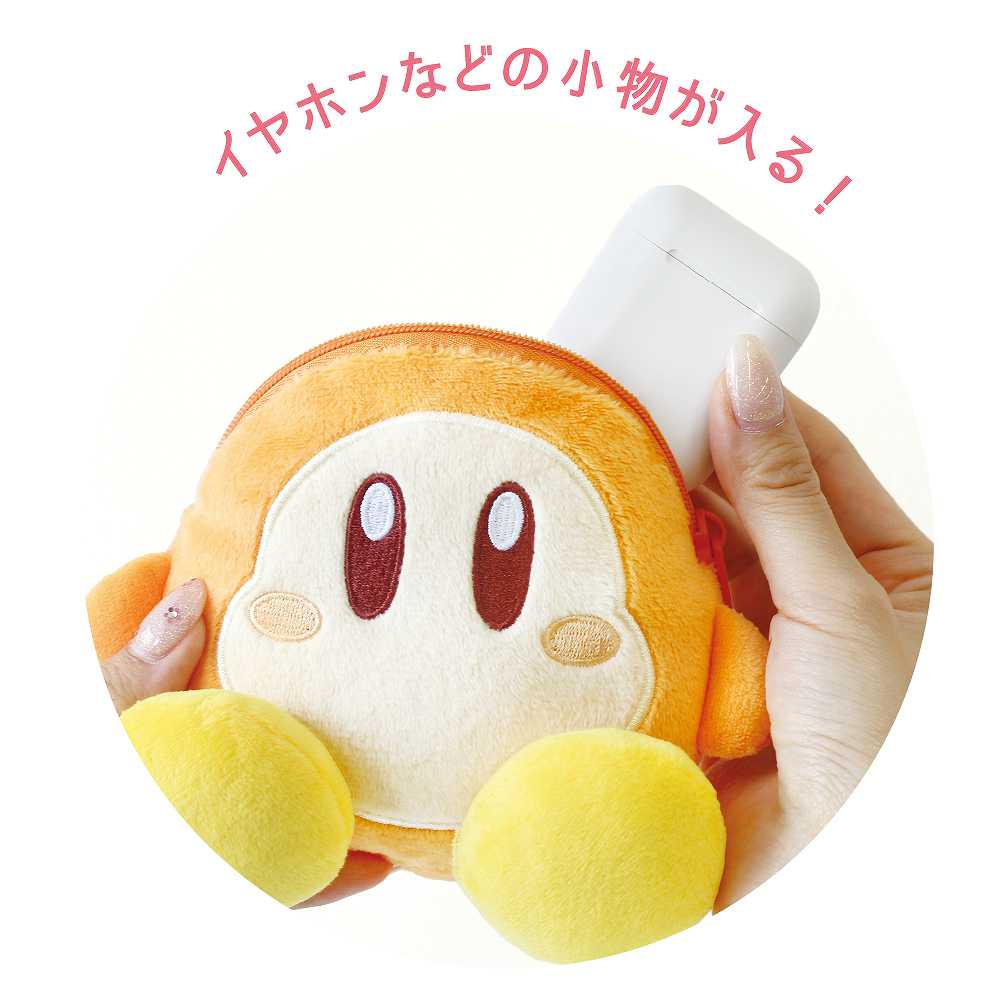 星のカービィ 手乗りマスコット　ワドルディ 星のカービィ』手乗りサイズぬいぐるみ！ちょこんと座るポーズが
