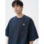 2025新作  トップス   メンズアパレル   ラウンドネック  半袖Tシャツ   ストリート系  夏服