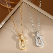 ネックレスチェン 男女兼用 ハワイアンジュエリー馬蹄  サージカルステンレス316L　ネックレス★2025.5.30