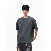 メンズファッション 半袖Tシャツ 男女兼用 カジュアル トップス 春夏 2025新作★全4色