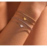 18K ブレスレット アクセサリーステンレス チェーン  サージカルステンレス316L ブレスレット★ 2025.6.12