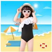 韓国風子供水着 キッズ 女の子 ベビー 子供用 オールインワン　連体水着 uvカット キッズ水着