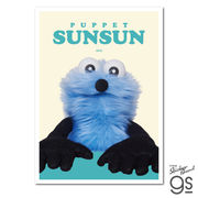パペットスンスン ビッグサイズステッカー スンスン SNS 人気 PUPPET SUNSUN キャラクター グッズ PSU029