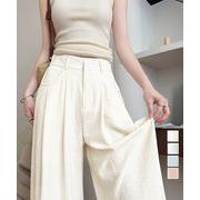 【日本倉庫即納】 ワイドパンツ ハイウエストイージーパンツ